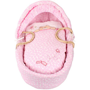 Forever Friends Light Wicker Moses dresser set - Pink by Forever Friends