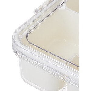 Livingandhome Multi-Compartment Fridge Storage Container by Livingandhome