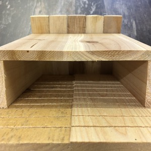 Large Wooden Bat Nesting Roosting Box - Brown / 0.6kg by Selections