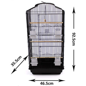 Large Bird Cage - Black by Actiaspet