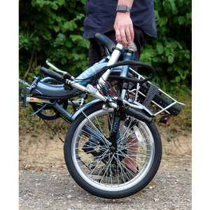 Basis Osprey 20In Folding Electric Bike, 8.8Ah - Metallic Grey by Basis