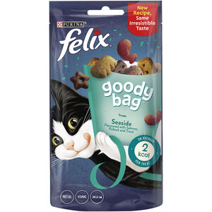 Felix Goody Bag Cat Treats - 60g / Seaside Mix by Felix