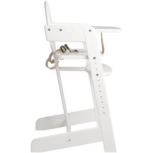 Grow with Me Wooden High Chair - White by Safetots