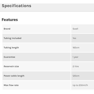 Swell Reptiles Fogging System - Black by Swell Reptiles