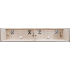 Overhead Camper Van Cabinets - Natural / Plain / 120 x 25 x 25 cm by Monster Shop