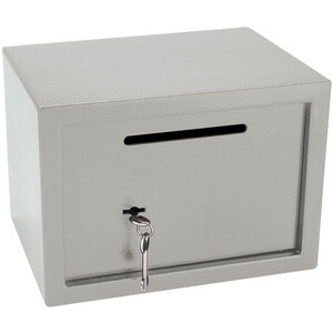 Draper Key Safe With Post Slot 16L - Grey by Draper