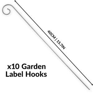 Set of 10 Slate Plant Labels and Chalk - Slate by Maison & White