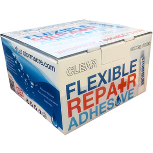 Stormsure Flexible Repair Adhesive 5g (Box of 100) - Clear by Stormsure