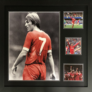 Sir Kenny Dalglish Signed and Framed Liverpool Photo - Red by Allstarsignings