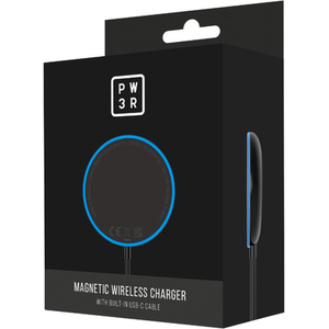 PW3R Magnetic Wireless Charger - Black by PW3R