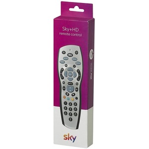 Sky Plus HD TV Remote Control, Sky120 - Silver by SKY