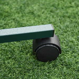 PawHut Bird Perch Stand with Wheels and Feeding Bowls for Birds - Green by PawHut