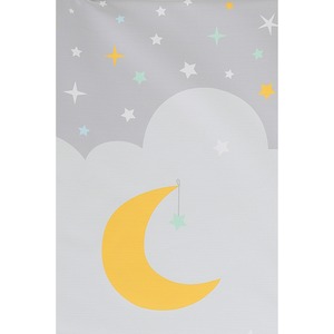 Anti-Roll Wedge Baby Changing Mat - Moon and Stars / Moon and Stars by Babycurls