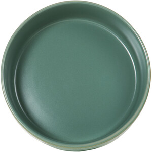 Salvie Reactive Glaze Pet Bowl - Green / M