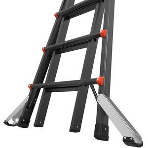 Little Giant Velocity Series 2.0 PRO Multi-Purpose Ladders - Black / 140cm by Little Giant
