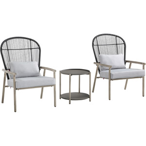 Darcie Bistro Set - Grey by Malay
