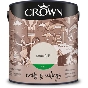 Crown Walls and Ceilings Silk Emulsion by Crown Paints