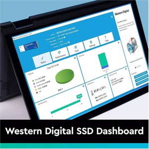 Western Digital Blue 1TB Internal SSD WDS100T3B0A - Black by Western Digital