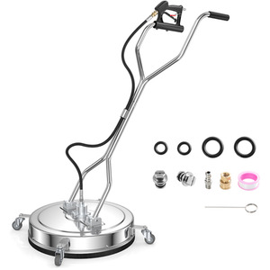 Pressure Washer Surface Cleaner - Silver by Costway
