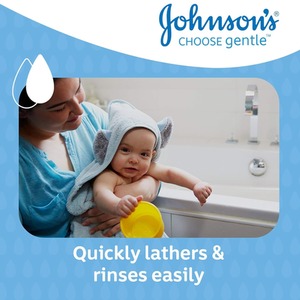 Pack of 6 Johnsons Baby Bath - Blue by Johnsons