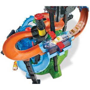 Hot Wheels Ultimate Gator Car Wash elevator, crazy track Whirlpool - multi by Hot Wheels