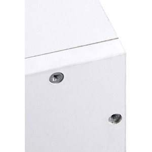 HOMCOM Wall Mounted Coat Hanger - White by HOMCOM