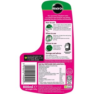 Miracle Gro Azalea Concentrated Liquid Plant Food Camellia Rhododendron 800ml - Neutral by Miracle-Gro