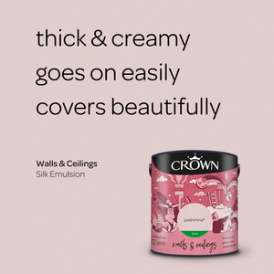 Crown Walls and Ceilings Silk Emulsion by Crown Paints