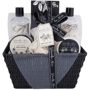 Vanilla Noir Basket Set - Black