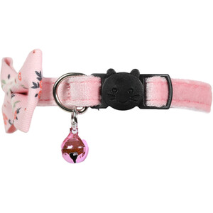 Bowtie Cat Collar - Floral Velvet by Clever Paws