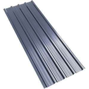 Steel Corrugated Panels Set - Charcoal Black / 6 / S by Garden Sanctuary