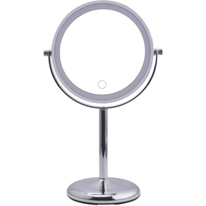 Iris 5x Magnification LED Vanity Mirror - Chrome by Showerdrape