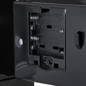 6L Mini Password Mechanical Lock Safe with Coin Slot - Black by Livingandhome
