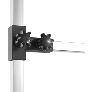 Dog Grooming Table With Two Slings - Black/Silver by tectake