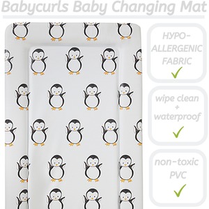 Baby Changing Mat - Penguins / Penguins by Babycurls