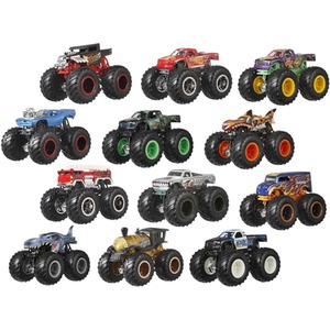Hot Wheels Monster Trucks 12 Pack - Multicolour by Hot Wheels