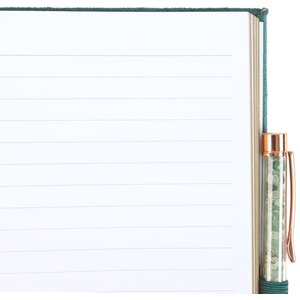 A5 Journal Notebook and Crystal Pen by Kingsbury Gifts