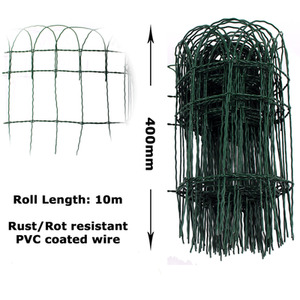 Lawn Edging PVC Coated Wire - Green by Actiasgear