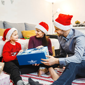 Transport Cargo Airplane Simulated City Race Track Car Toys Set