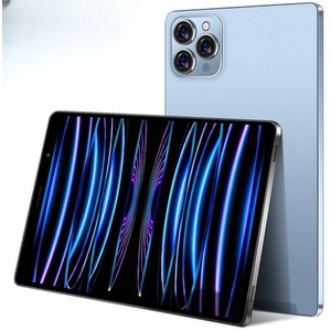 New 8 Inch Large Screen Smart Tablet wifi Wireless 4G Bluetooth Tablet PC - Blue