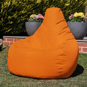 Gaming Adult Bean Bag Chair - Indoor and Outdoor Beanbag - Orange by icon