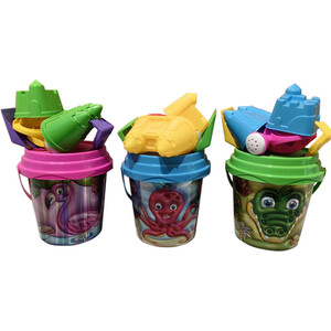 3D Design Printing Bucket Set - Multicolour