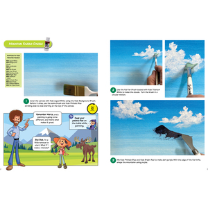 Painting With Bob Ross for Kids - Black by Boxer Gifts