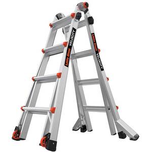 Little Giant Velocity Series 2.0 Multi-Purpose Ladders - Silver / 140cm by Little Giant
