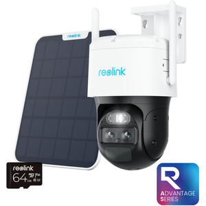 Reolink 2K TrackMix Auto PTZ AI 4G Solar with 64GB MicroSD - White by Reolink