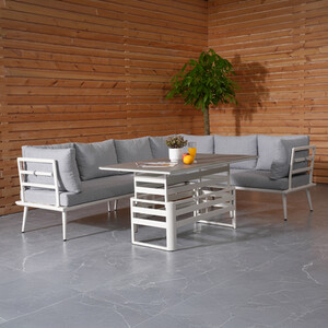 Iris Sofa Set - White