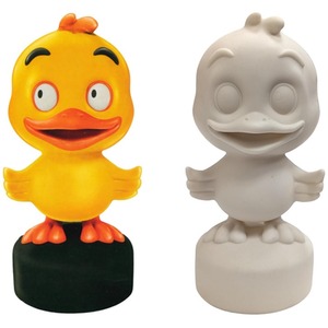 Paint Your Own Garden Duck - White by Siam Express