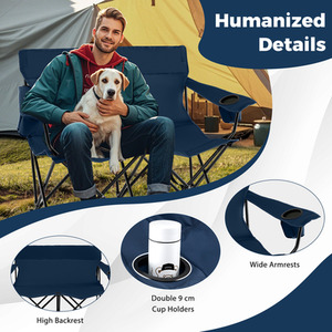 2-Person Outdoor Lawn Chair by Costway