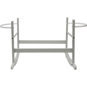 Chester Rocking Moses Basket Stand Grey - Grey by Kinder Valley