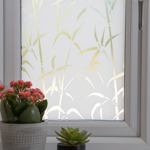 dc fix Bamboo Static Cling Privacy Vinyl Wrap for Windows by d-c-fix